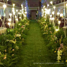 40mm indoor landscape artificial grass decoration for wedding
